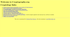 Desktop Screenshot of cryptography.org
